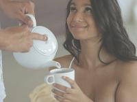 Brunette teen girl with a big ass Ria Rodrigez gets fucked and creampied - Photo #6