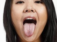 Petite Asian babe Saya Song exposes her love holes & drills herself with a toy - Photo #5