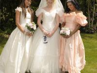 Naughty blonde bride fools around with her maids on her wedding day - Photo #11