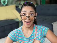 Petite Latina girl Madison Wilde gives a POV blowjob in eyeglasses - Photo #6