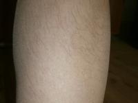 Naughty granny Caro wearing hot pantyhose on her mature hairy legs and pussy - Photo #5