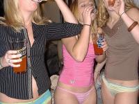 College girls get drunk as skunks before engaging in lesbian sex acts - Photo #1