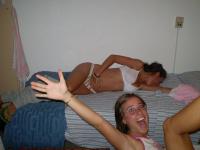 College girls get drunk as skunks before engaging in lesbian sex acts - Photo #18