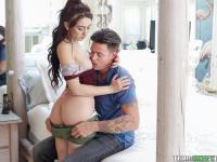 Brunette Latina Mandy Muse gets a hardcore anal banging and cum on her face - Photo #5