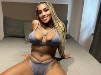 Ebony solo girl takes selfies in a variety of revealing lingerie outfits - Photo #11