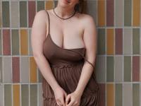 Sexy amateur babe Riley Nixon flashes her big tits & ass in public - Photo #5