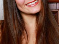 Very pretty girl Stefany Sonri gets totally naked in her bedroom - Photo #16
