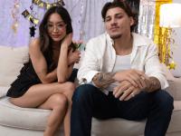 Asian girl Jade Kimiko has a threesome with her stepbrother and his blonde GF - Photo #1