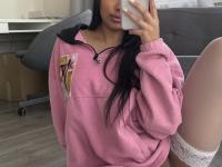 Hot Latina teen Suzie Stone presents her bubble ass and twat in stockings - Photo #10