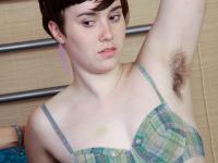 Skinny mom & stepdaughter with hairy armpits & cunt enjoy lesbian intercourse - Photo #2