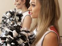 Slutty blonde cheerleader interrupts practice to fuck stepbrother for creampie - Photo #7