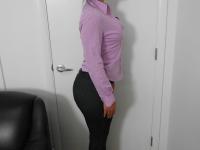 Amateur Venezuelan Rose Monroe strips her shirt and pants and displays her tits - Photo #4
