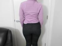 Amateur Venezuelan Rose Monroe strips her shirt and pants and displays her tits - Photo #5
