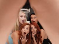 Slutty European girls showing off their phenomenal sex skills at the party - Photo #5