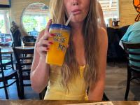 Girl next door type walks in a public place before discovering her bald pussy - Photo #5