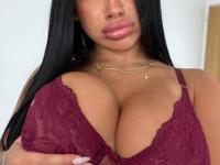 Solo girl with dark hair and tattoos frees her big butt from sensual lingerie - Photo #5