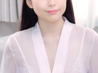 Brunette Asian girl Misao Himeno swallows a knob and gets rammed on a couch - Photo #1