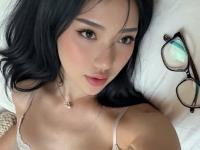 Pretty Asian babe Lil Cutie Raee shows her petite body wearing sexy lingerie - Photo #18