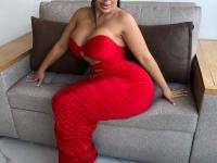 Sexy Latina crossdresser flaunts her long hair while changing her outfits - Photo #16