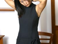 Amateur brunette babe loosing big Asian boobs and erect nipples from bra - Photo #1
