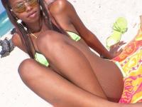 Ebony sweetheart China gets picked up and fucked by a white stranger - Photo #1