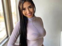 Sexy brunette Sarah Lopez 1 changes her lingerie in a tempting manner - Photo #5