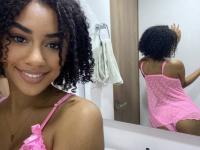 Latina chick Lisandra Official changes her swimwear during solo action - Photo #10