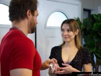 Cheating GF Raven Lane has hardcore sexual intercourse with a muscular man - Photo #7