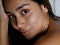 Beautiful babe Paulette Donceles shows her tanned tits and her big ass - Photo #12