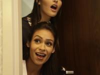 Young maid Emily Willis and hot MILF Katana Kombat take a cock deeply - Photo #16