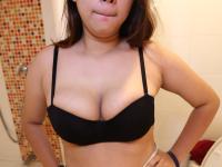 Sweet brunette babe Golf B shows her big boobs and gets pounded deeply - Photo #4