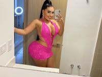 Hot Latina girl shows her huge tits and big ass in public and private locations - Photo #1