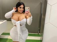 Hot Latina girl shows her huge tits and big ass in public and private locations - Photo #15