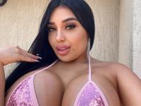 Hot Latina girl shows her huge tits and big ass in public and private locations - Photo #19