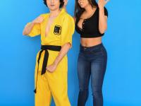 Cuban MILF with big tits Luna Star gets ass fucked by a Spanish karate boy - Photo #11