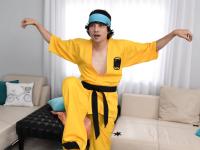 Cuban MILF with big tits Luna Star gets ass fucked by a Spanish karate boy - Photo #13
