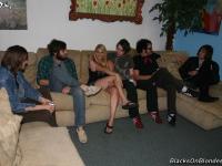 Cute blonde Jessi Stone pays off dope dealer by fucking 2 black guys - Photo #1