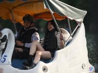 Asian teen Song Yuchuan gets her twat filled in lingerie after a city walk - Photo #3