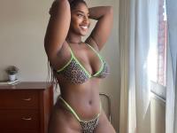 Ebony amateur models in bikini panties while sporting hairstyles - Photo #6