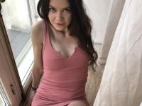 Pretty girl shows her tits for the first time while in the shower - Photo #1