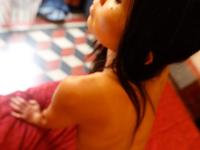 Beautiful Asian GF Susi shows her shaved pussy up close before & after sex - Photo #17