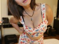 Hot Asian Jeaeb shows off her juicy tits while stripping for some POV action - Photo #6