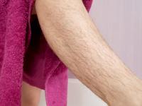 Pretty petite babe Mia plays with her hairy pussy in the bathroom - Photo #20