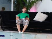 Skinny granny Dee Lite has wild sexual intercourse with her boy toy - Photo #1