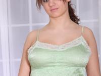 Busty housewife Devin Rae gets rewarded with a big schlong after stripping - Photo #2