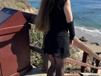 Curvy girlfriend Juniper Ren shows her trimmed pussy and asshole too up close - Photo #19