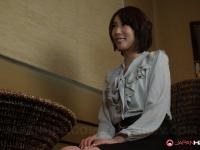 Skinny Japanese wife Aya Kisaki gets her pussy oiled up and massaged - Photo #1