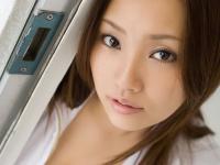Beautiful Japanese teen Rika Aiuchi uncovers big natural tits in solo action - Photo #3