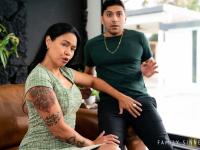 Kinky Asian mature Dana Vespoli exposes her inked body and rides a stiff rod - Photo #7