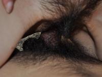 Mature asian slut gives head and gets her shaggy twat shafted tough - Photo #11